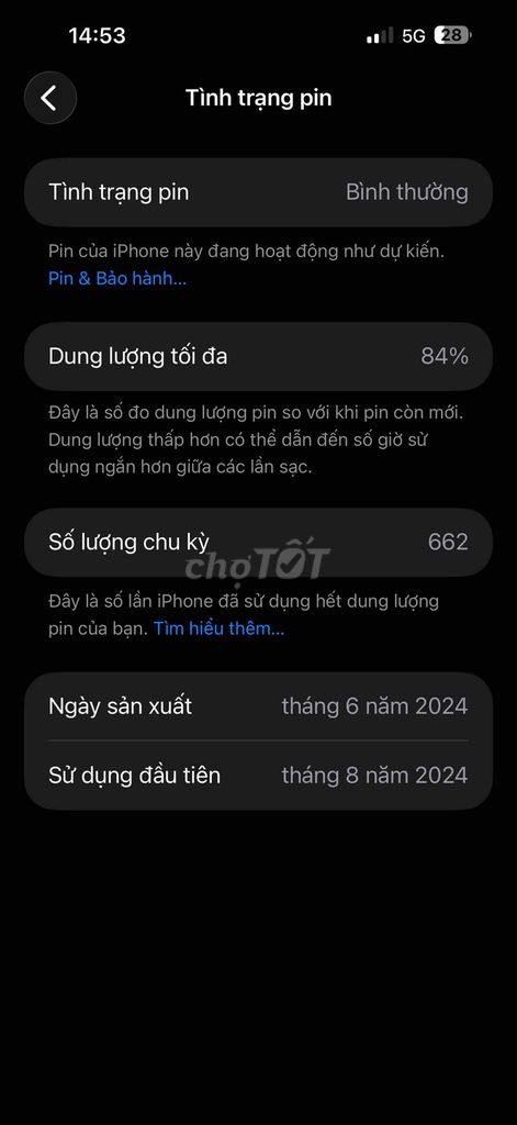 iPhone 15 Pro Max 256GB Titan. Mua bán Điện thoại tại Quận Thanh Khê Đà Nẵng được đăng bởi Huy Quốc hình 1