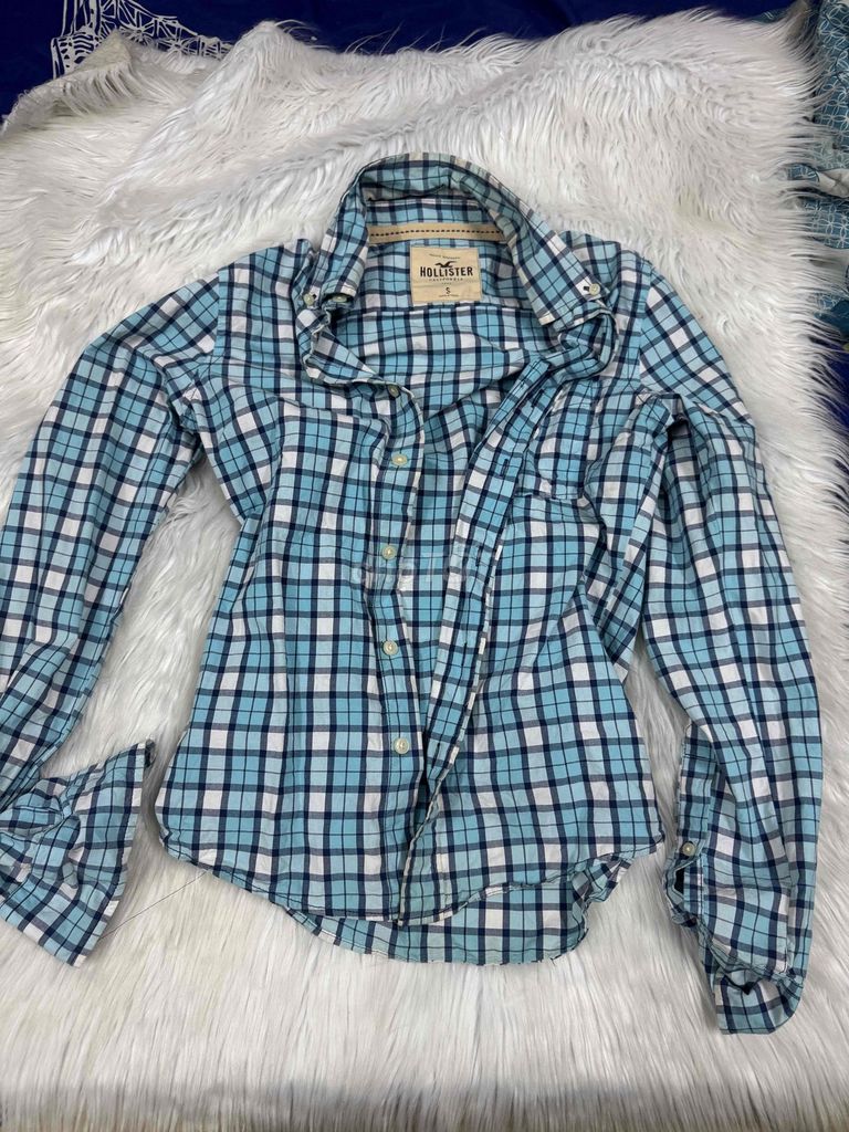 Áo sơ mi Hollister S Xanh dương. Mua bán Quần áo tại Thành phố Thủ Đức Tp Hồ Chí Minh được đăng bởi Bắc1985 hình 1