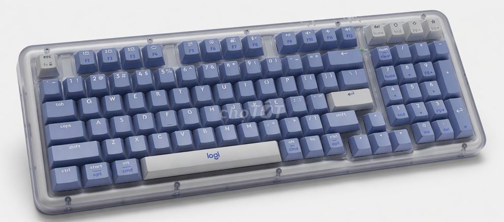 Bàn phím cơ Logitech Tím pastel. Mua bán Phụ kiện (Màn hình, Chuột...) tại Quận 4 Tp Hồ Chí Minh được đăng bởi Trương Thị Ngọc Mai hình 1