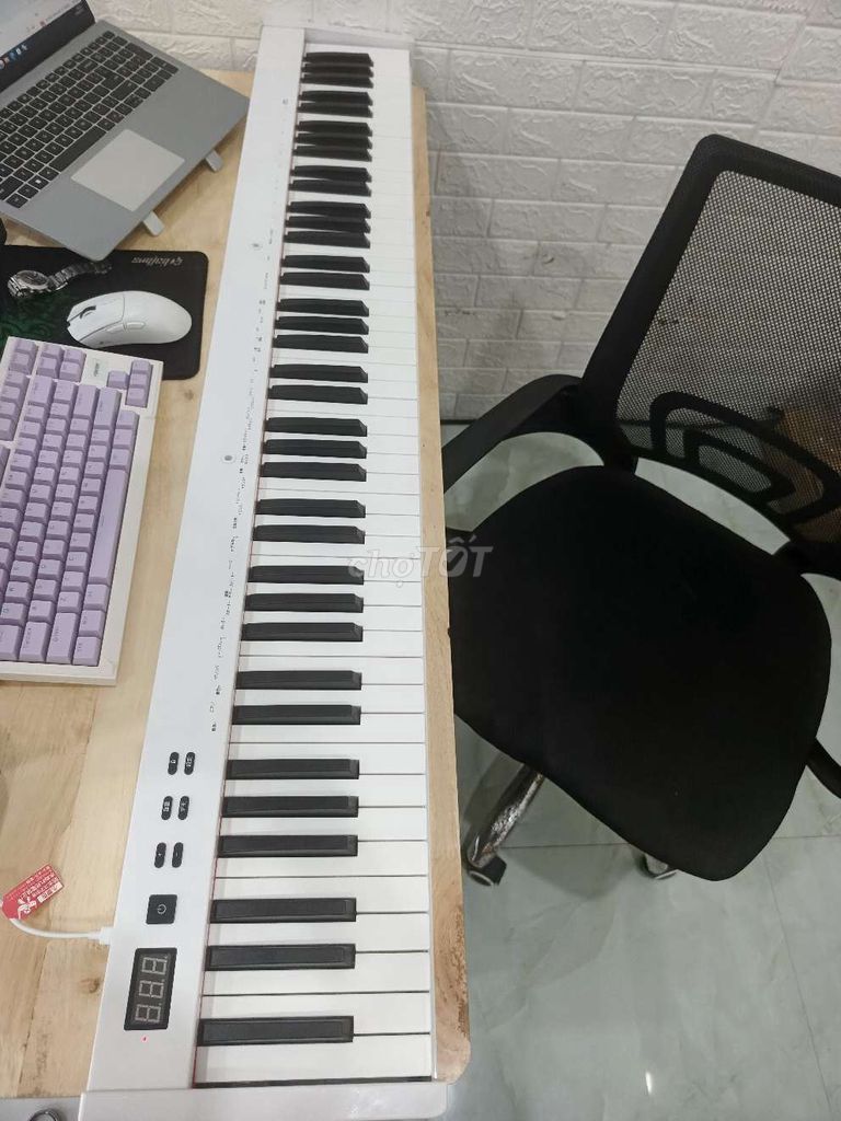 Đàn Piano điện Nhật Trắng Đã sử dụng. Mua bán Nhạc cụ tại Huyện Giồng Trôm Bến Tre được đăng bởi Hoàng Phúc hình 1