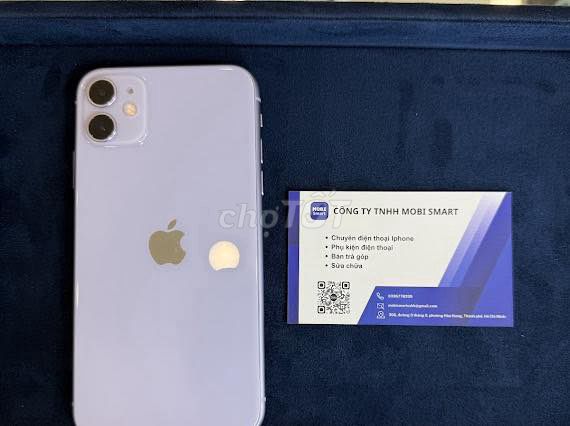 Apple iPhone 11 64GB Tím Like new 99%. Mua bán Điện thoại tại Quận 3 Tp Hồ Chí Minh được đăng bởi Hội Đồ Điện Tử hình 1