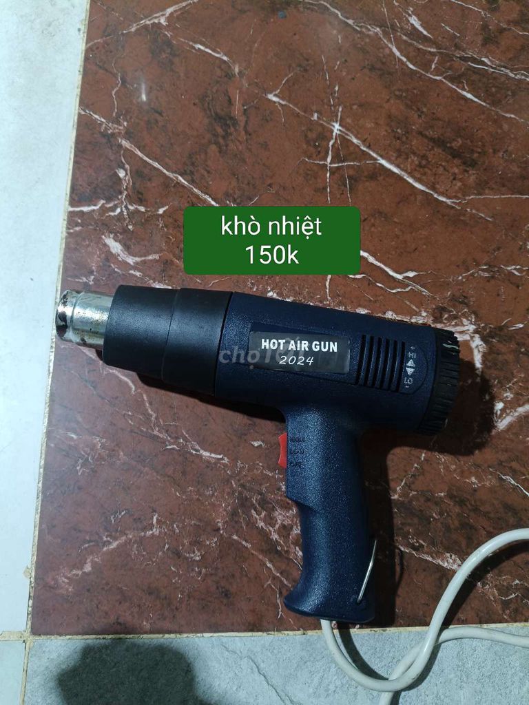 Máy khò nhiệt Xanh đen đã qua sử dụng. Mua bán Đồ chuyên dụng, Giống nuôi trồng tại Thành phố Vũng Tàu Bà Rịa - Vũng Tàu được đăng bởi thu hiền hình 1