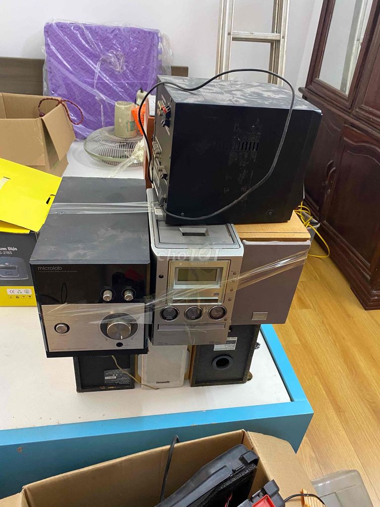 Dàn âm thanh Technics Kim loại, Gỗ Đen. Mua bán Tivi, Âm thanh tại Quận Hoàng Mai Hà Nội được đăng bởi lê văn cường hình 1