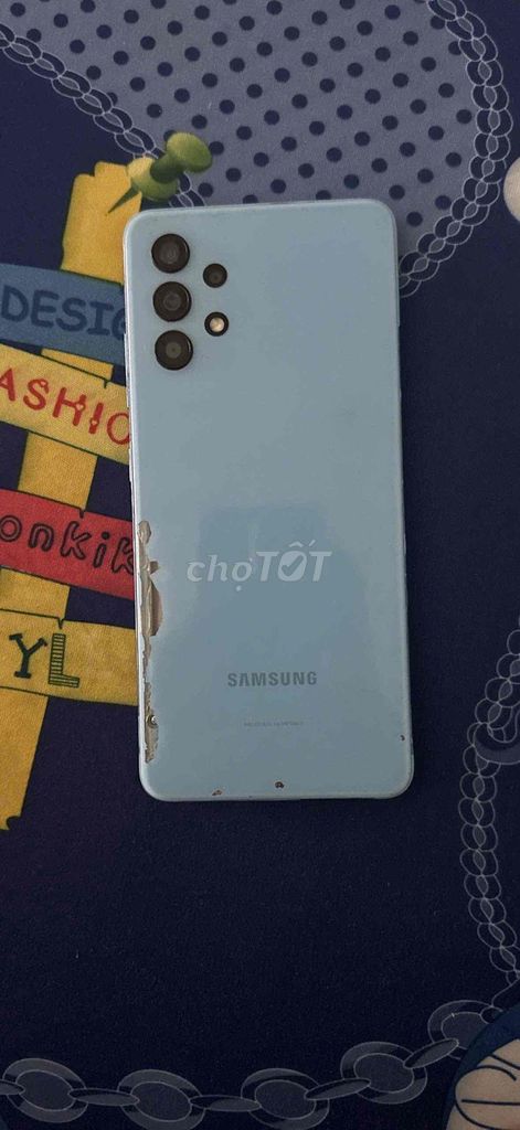 Samsung Galaxy A32 Xanh Bể màn hình. Mua bán Điện thoại tại Thị xã Phú Mỹ Bà Rịa - Vũng Tàu được đăng bởi Hồng Trọng Nghĩa hình 1