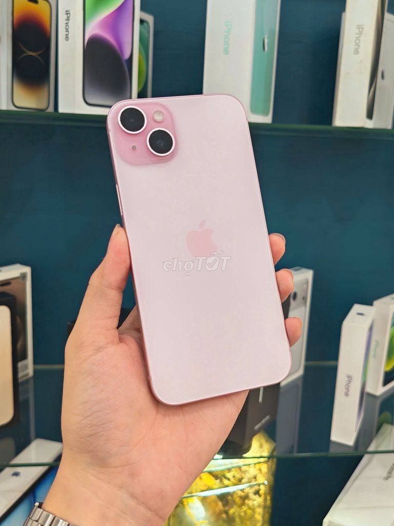 iPhone 15 Plus 128GB Hồng VN Zin nguyên bản Pin 92. Mua bán Điện thoại tại Quận Phú Nhuận Tp Hồ Chí Minh được đăng bởi TYMO Việt Nam hình 1