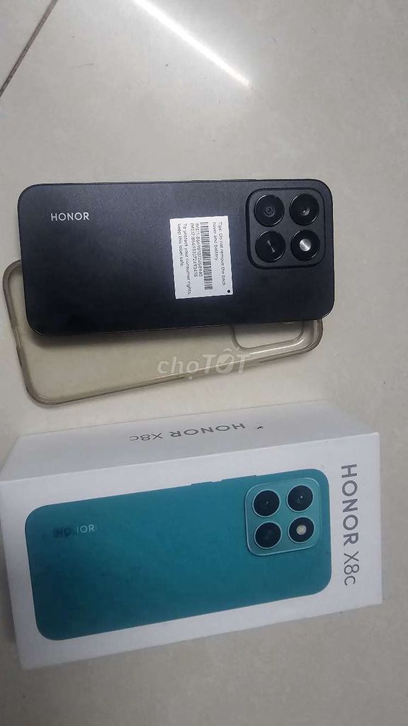 Honor X8c 512GB Đen. Mua bán Điện thoại tại Quận 6 Tp Hồ Chí Minh được đăng bởi Quoc  7098 hình 1