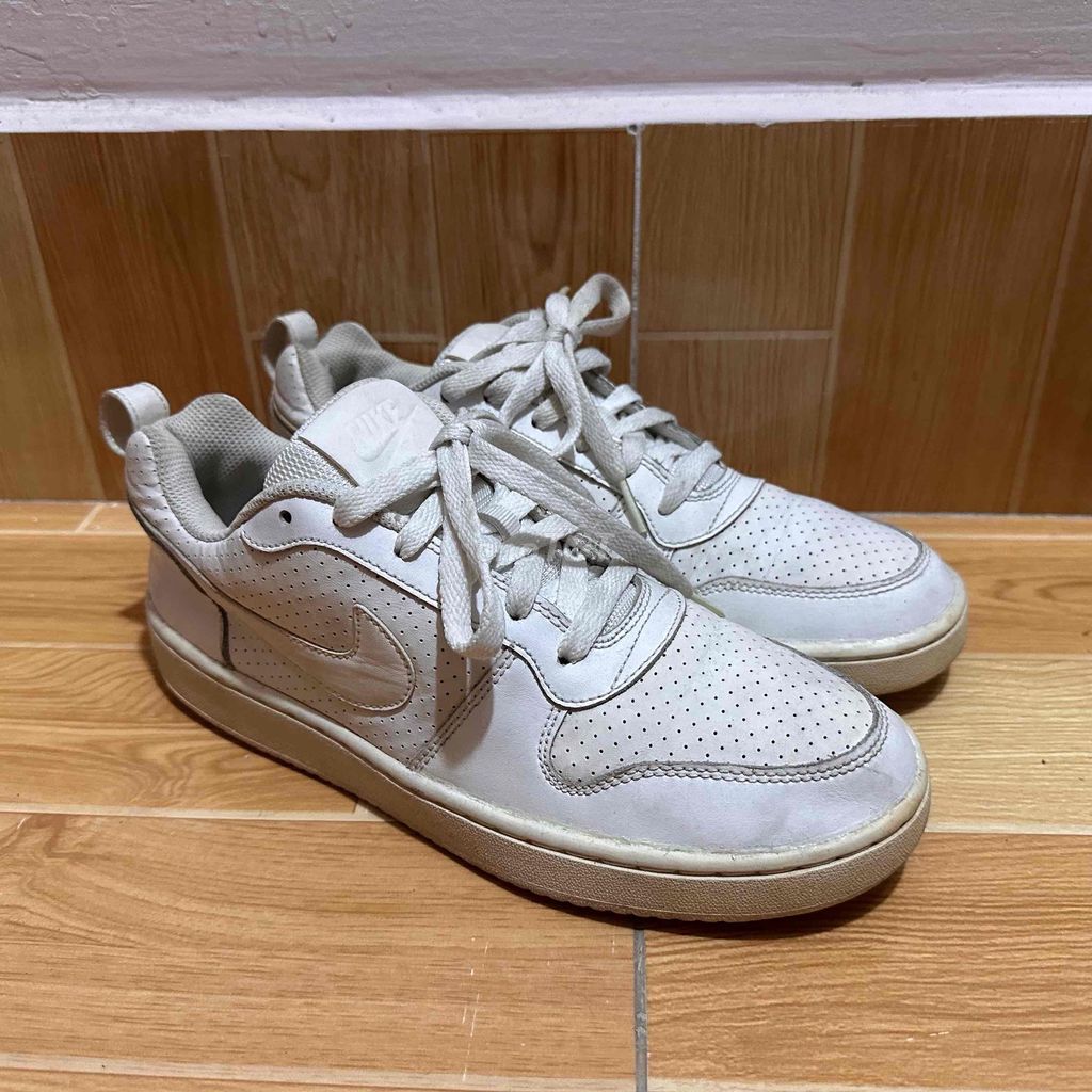 Giày thể thao Nike Court Borough Low Trắng 40.5. Mua bán Giày dép tại Thị xã Tân Uyên Bình Dương được đăng bởi An Nguyễn hình 1