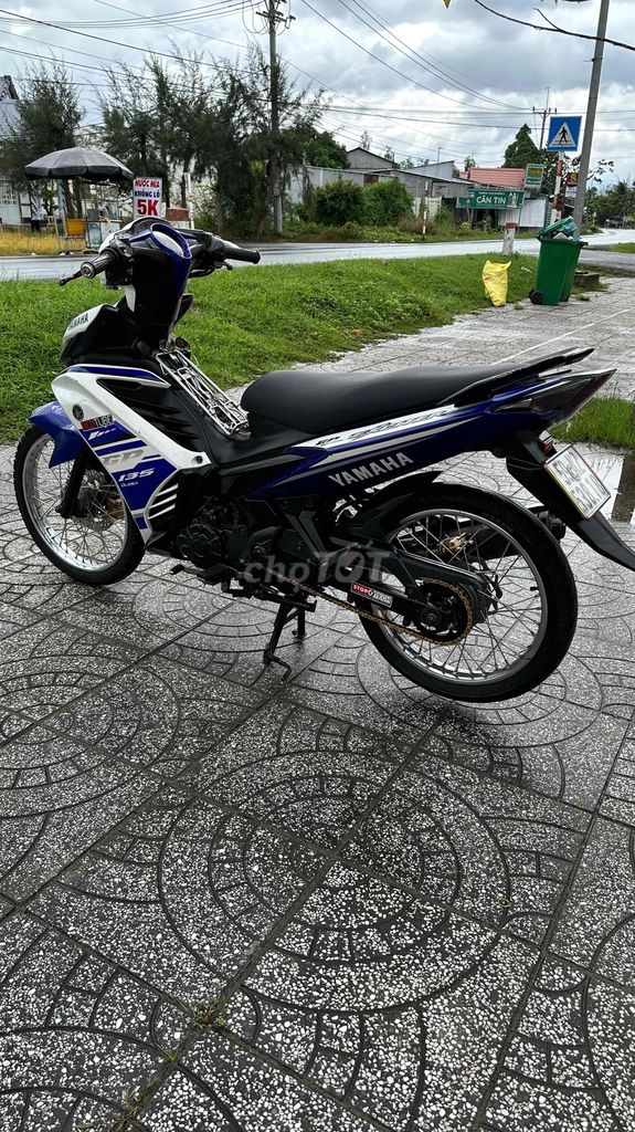 Yamaha Exciter 135 Trắng Xanh. Mua bán Xe máy tại Thị xã Ngã Năm Sóc Trăng được đăng bởi Nhật hình 4