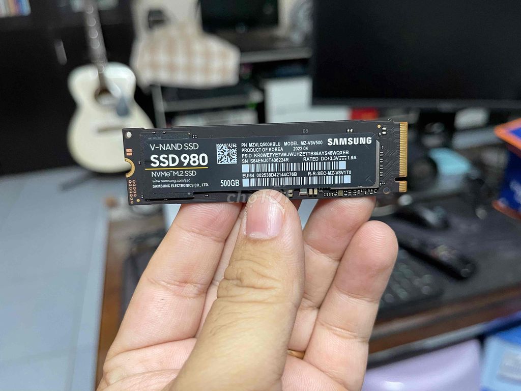 SSD 500GB Nvme Samsung 980 Như Mới