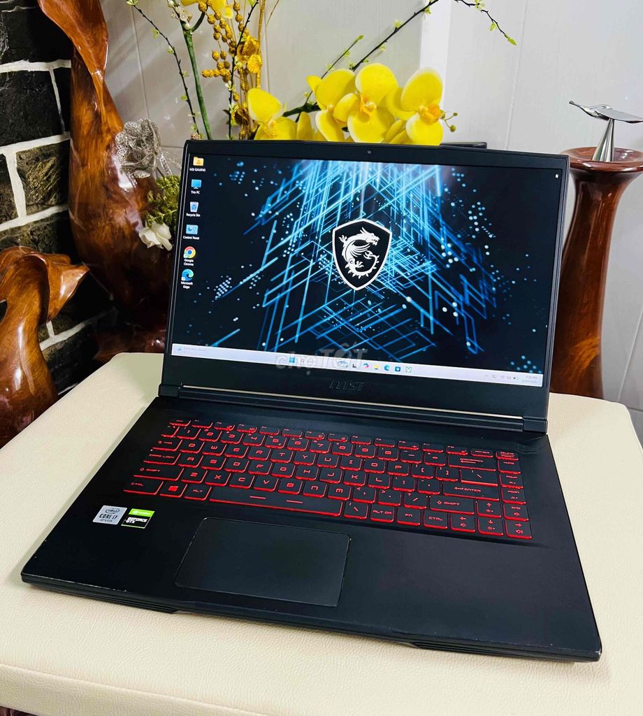 MSI GF63 Gaming i7-10750H/8GB+/512GB Card 4GB. Mua bán Laptop tại Quận Gò Vấp Tp Hồ Chí Minh được đăng bởi Nguyễn văn thắng  hình 1