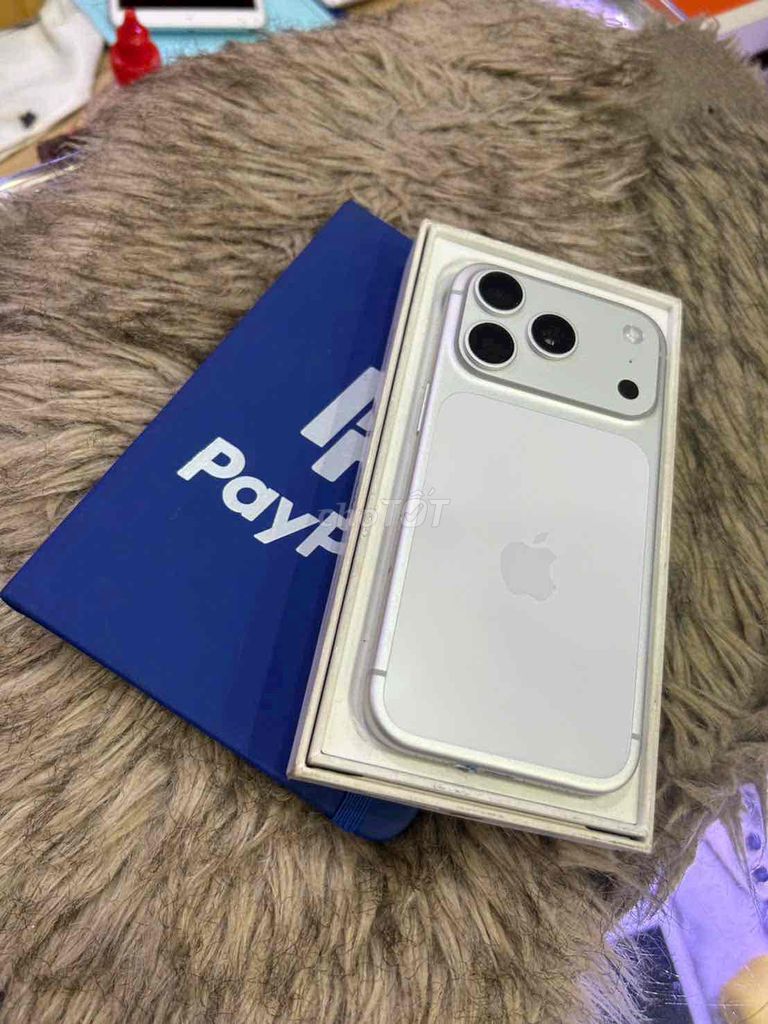iphone 17promax 1tb trắng qtế mỹ pin100 sạc 1 lần. Mua bán Điện thoại tại Quận 3 Tp Hồ Chí Minh được đăng bởi Nam Á Mobile hình 1