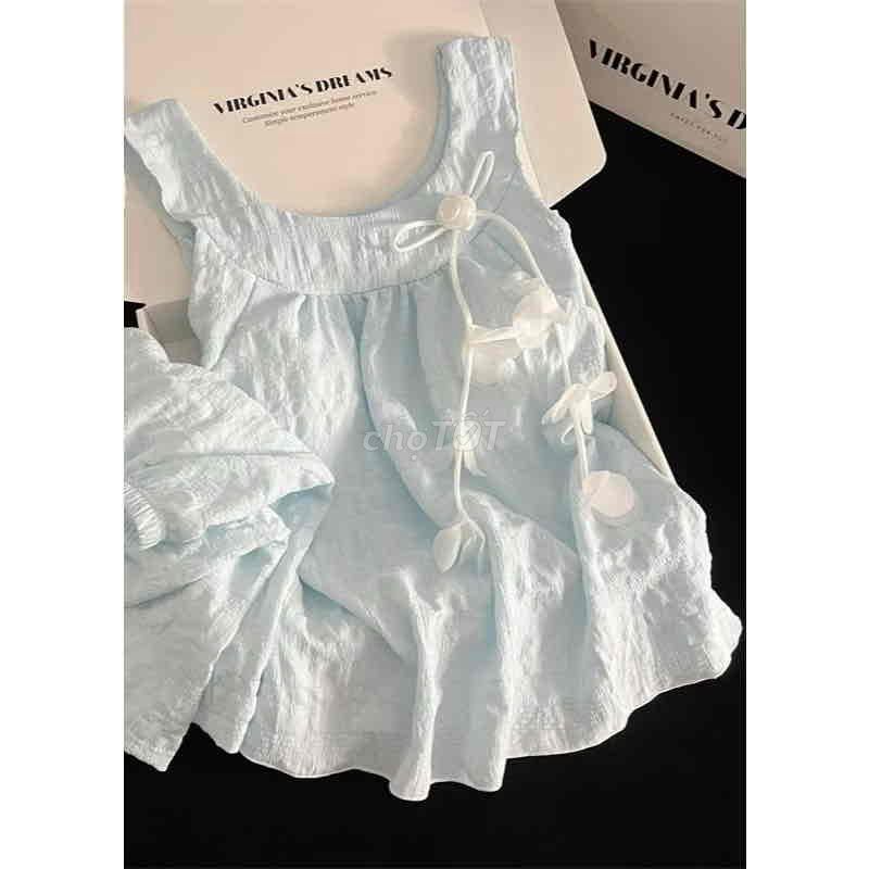 Đồ ngủ nữ vải nhăn size M. Mua bán Quần áo tại Quận Tây Hồ Hà Nội được đăng bởi Dao Ngoc hình 1