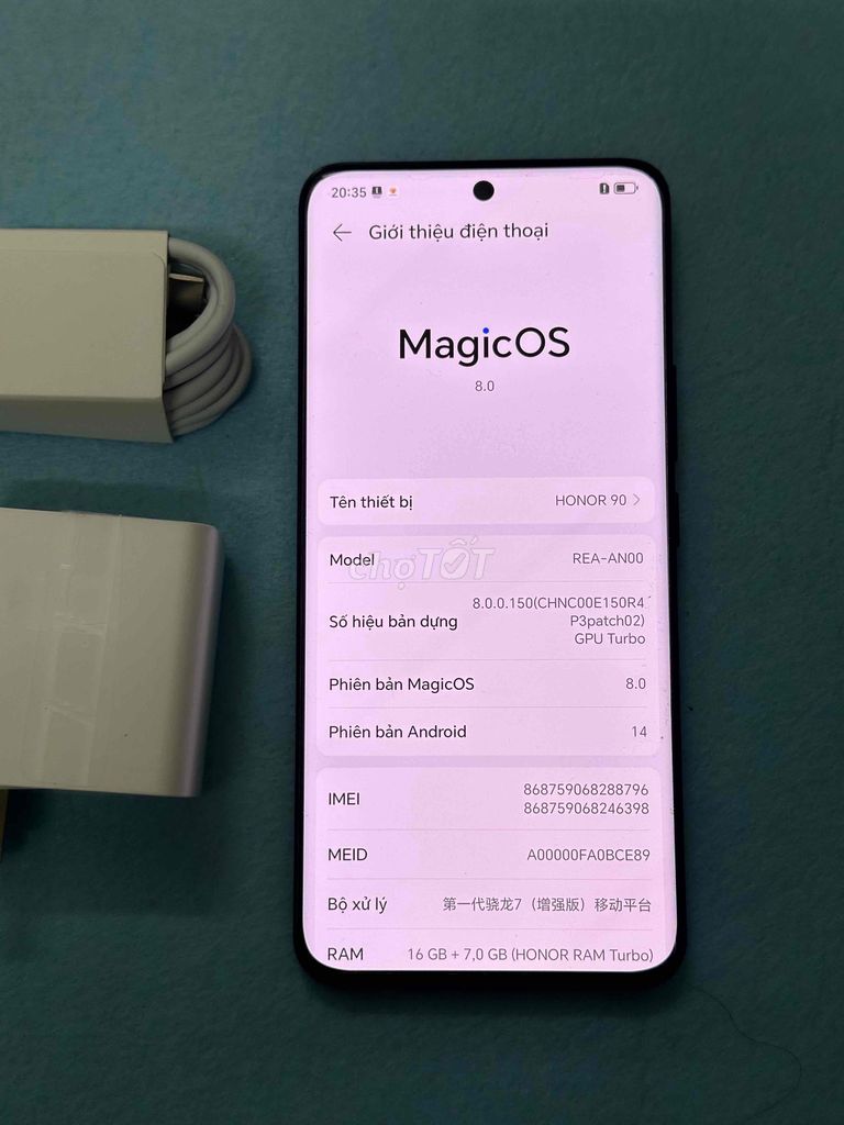 Honor 90 đen quốc tế bản 16/256