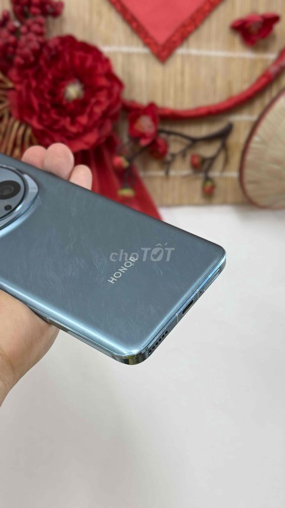honor magic 6 pro 16/512G fullbox xách tay blue. Mua bán Điện thoại tại Quận Hai Bà Trưng Hà Nội được đăng bởi khmobile hình 3