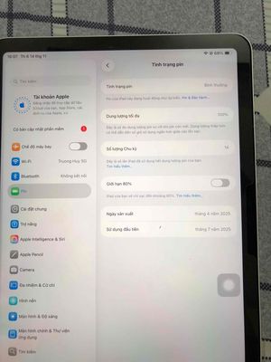 Ipad air7 m3 2025 ib truc tiếp qua đây luôn nha. Mua bán Máy tính bảng tại Thành phố Dĩ An Bình Dương được đăng bởi Nguyen Quang Huy