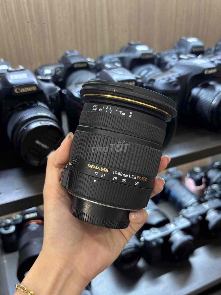Ống kính Sigma 17-50mm F2.8 EX HSM Nikon. Mua bán Máy ảnh, Máy quay tại Quận 5 Tp Hồ Chí Minh được đăng bởi Phan Thế Phong  hình 1