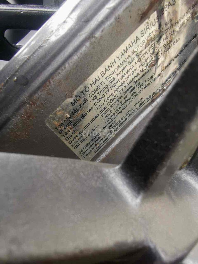 sirus nguyen zin máy em mạnh. Mua bán Xe máy tại Thị xã Bến Cát Bình Dương được đăng bởi Le Dai Phu Hao hình 4