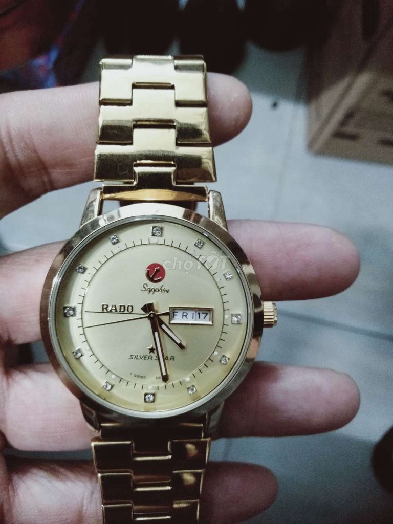 Đồng hồ đeo tay Rado Vàng Nam. Mua bán Đồng hồ tại Quận Liên Chiểu Đà Nẵng được đăng bởi anh nam hình 1