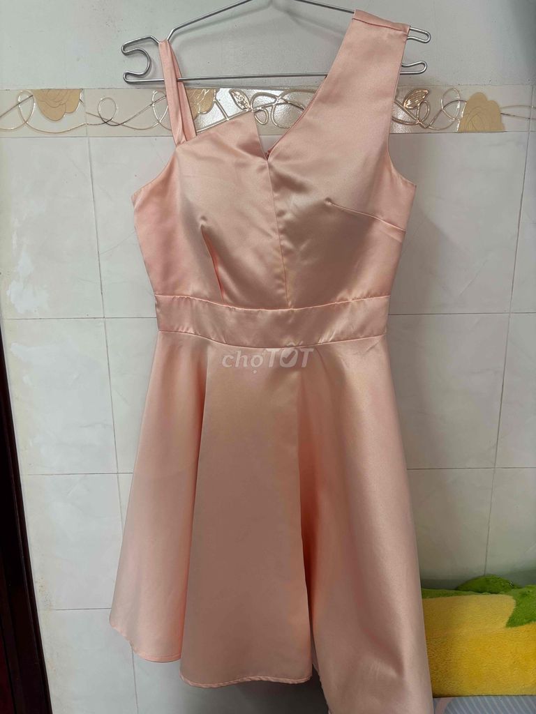 Đầm xoè Nữ Hồng Size S. Mua bán Quần áo tại Huyện Lấp Vò Đồng Tháp được đăng bởi Su Mol hình 1