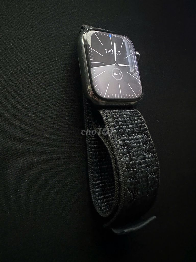 Apple Watch Series 7 45mm Bạc. Mua bán Thiết bị đeo thông minh tại Huyện Châu Đức Bà Rịa - Vũng Tàu được đăng bởi Hữu Lộc hình 1