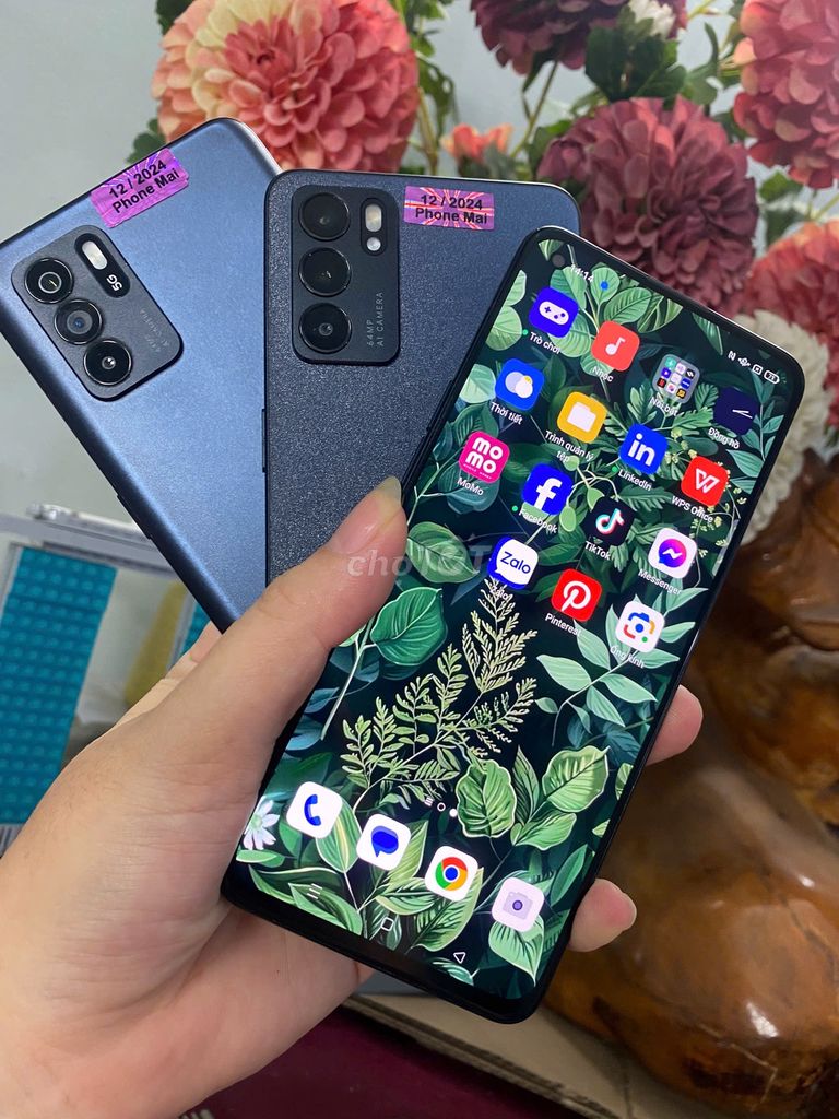 Điện thoại OPPO Reno6 Z 5G Ram 8GB/128gb NH CÓ ÁM. Mua bán Điện thoại tại Quận Tân Phú Tp Hồ Chí Minh được đăng bởi Phone Mai  hình 1