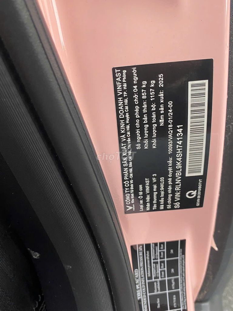 VinFast VF3 2025 mới 99,9%. Mua bán Ô tô tại Quận Long Biên Hà Nội được đăng bởi AUTO TÂN HƯNG THỊNH hình 9