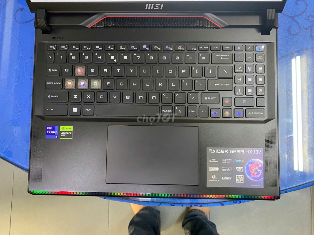 MSI RAIDER GE68 I9 13950HX 32G 1TB 15.6”144HZ 8GB. Mua bán Laptop tại Quận 1 Tp Hồ Chí Minh được đăng bởi Trần Thanh Hiền hình 4