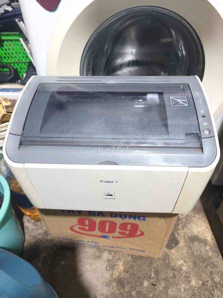 Máy in Canon LBP2900 Trắng, Xám. Mua bán Đồ dùng văn phòng tại Quận 12 Tp Hồ Chí Minh được đăng bởi Vĩnh phat hình 1