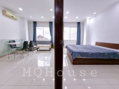 🌾🌾CH 1PN balcon🌳TRẦN QUANG DIỆU🌳Quận 3💥Full NT - tách bếp MGR🌾50m2🔥