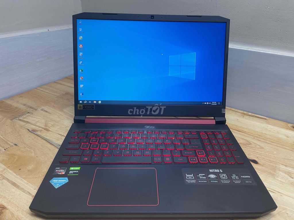 Acer Nitro 5 Ryzen 5 máy đẹp cấu hình oke giá rẻ. Mua bán Laptop tại Thành phố Thủ Đức Tp Hồ Chí Minh được đăng bởi Hoàng Hiếu hình 1