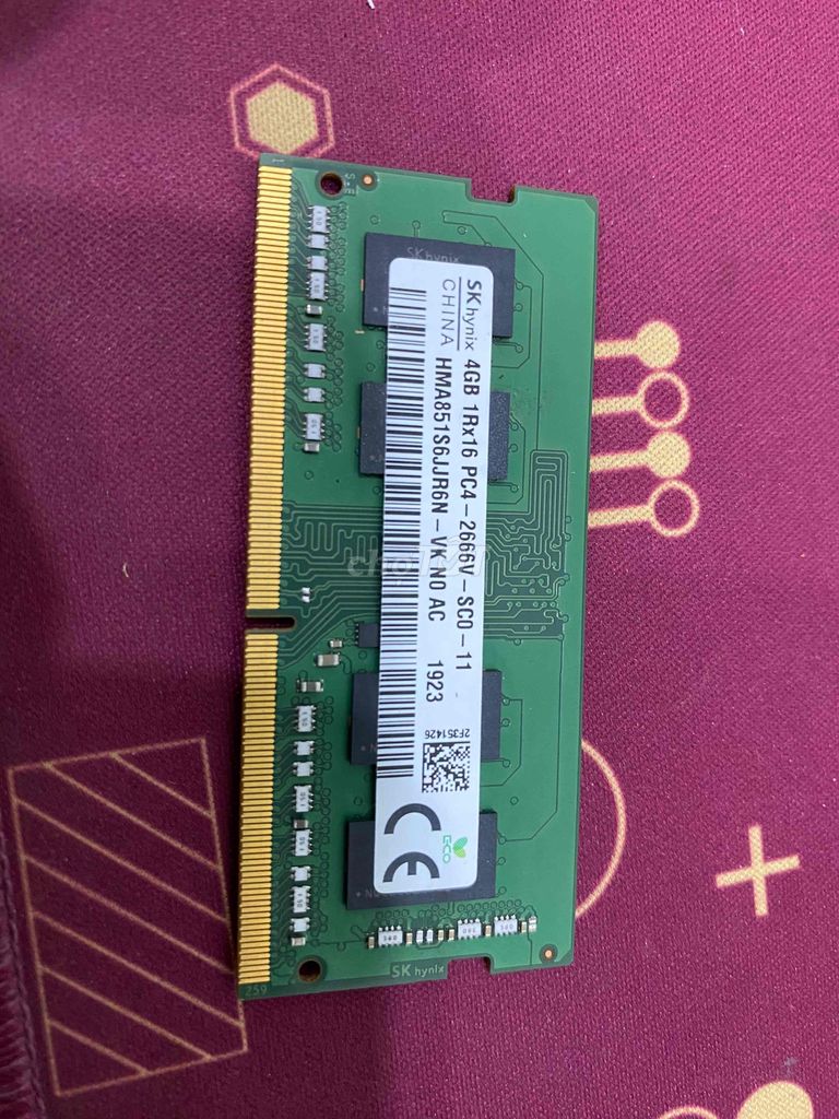 Ram laptop 4gb DDR4 bus 2666