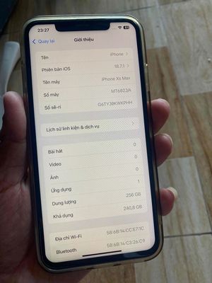 iphone xsm 256gb no sim. Mua bán Điện thoại tại Quận Bình Thuỷ Cần Thơ được đăng bởi Hường mobile