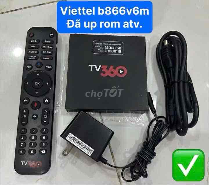 B866v6m tivi box 360 viettel. Mua bán Phụ kiện (Màn hình, Chuột...) tại Thành phố Thủ Dầu Một Bình Dương được đăng bởi Shop Phụ Kiện Ngã 3 Sở Gà hình 1