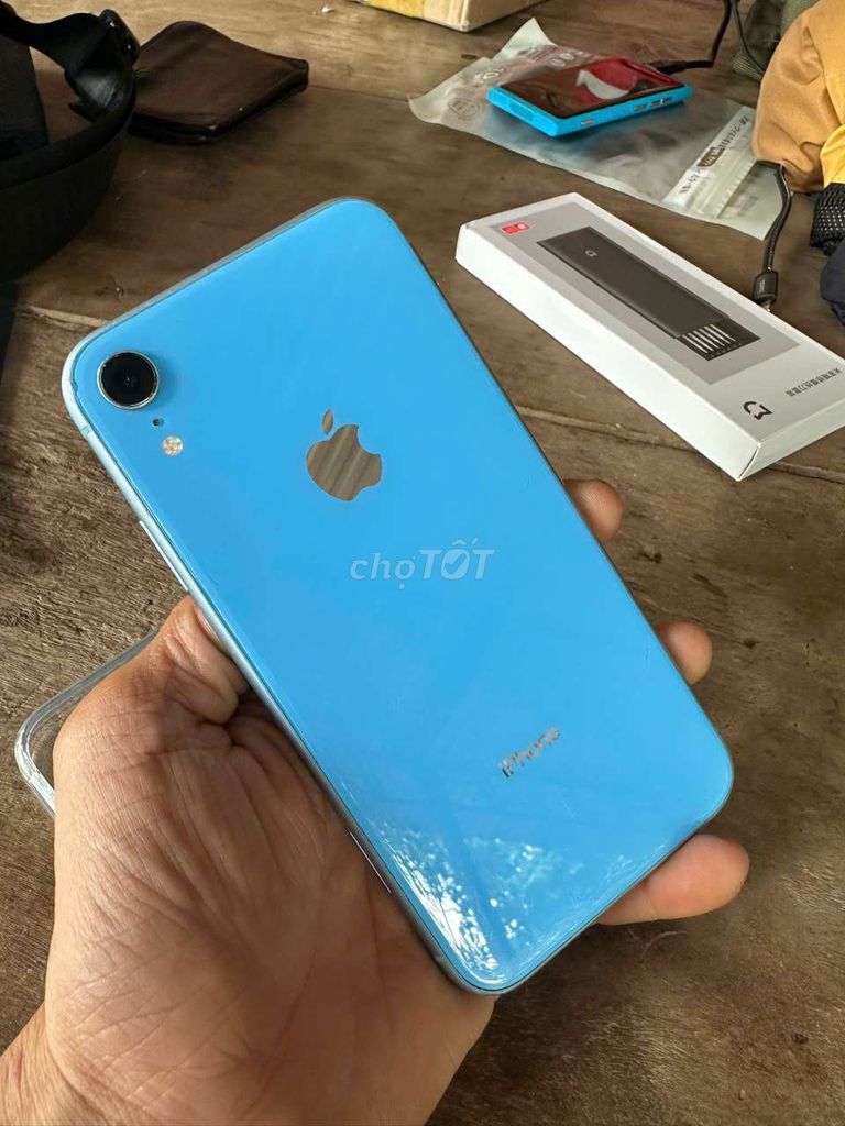 Apple iPhone XR 128GB Xanh 2 sim. Mua bán Điện thoại tại Huyện Hòa Thành Tây Ninh được đăng bởi khánh Đơn hình 1