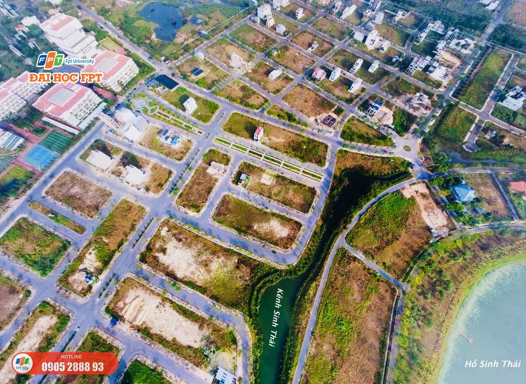 Bán Đất FPT City view kênh sinh thái Vị trí đẹp Giá tốt để ở và đầu tư