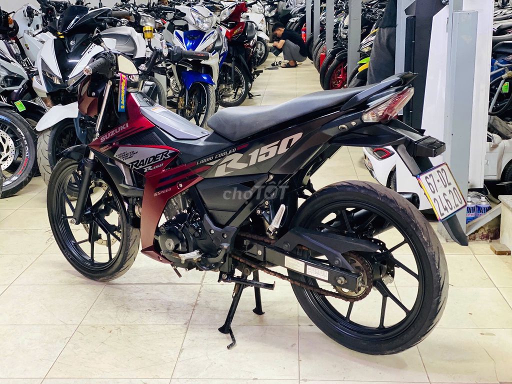 XE MÁY THỊNH PHÁT - RAIDER 150 ĐỎ MẬN ĐẸP ZIN CHẤT. Mua bán Xe máy tại Quận Bắc Từ Liêm Hà Nội được đăng bởi XE MÁY THỊNH PHÁT XE LƯỚT GIÁ RẺ hình 6