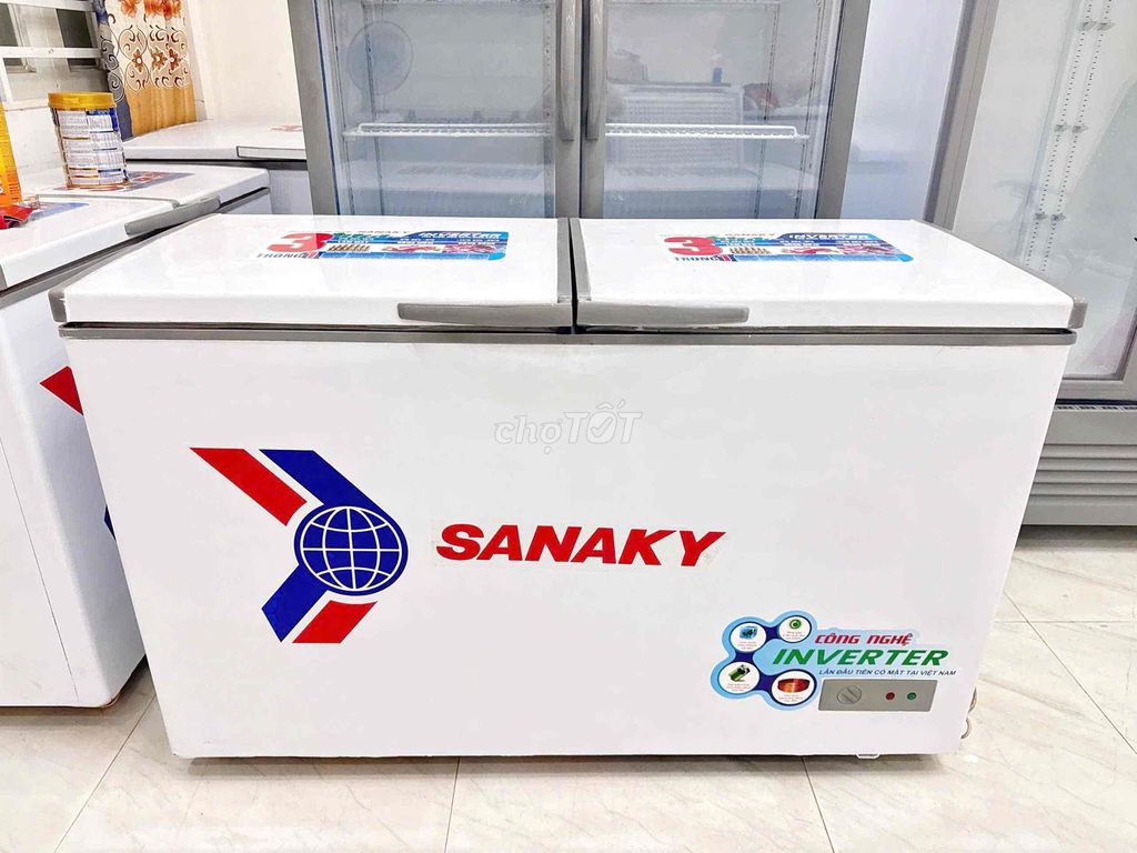 TỦ ĐÔNG SANAKY 400L TIẾT KIỆM ĐIỆN – DÀN ĐỒNG BỀN. Mua bán Tủ lạnh tại Quận Ninh Kiều Cần Thơ được đăng bởi Điện máy giá rẻ CẦN THƠ hình 1