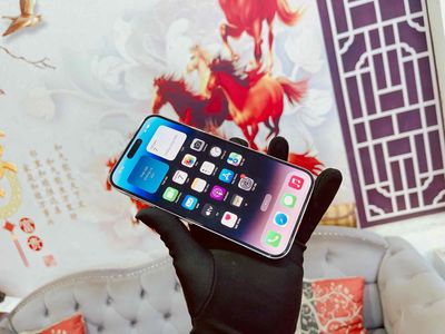 iPhone 14 Pro Max 256G Trắng 99% quốc tế Mỹ rin Áp