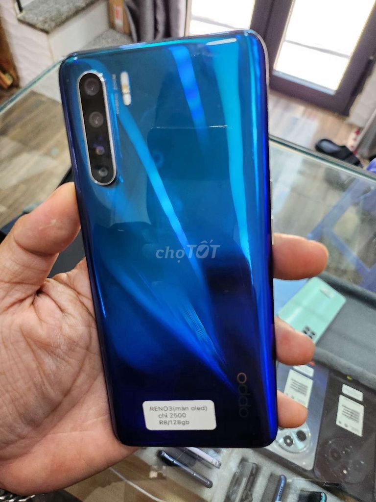 Oppo Reno3 128GB Xanh OLED. Mua bán Điện thoại tại Quận 8 Tp Hồ Chí Minh được đăng bởi zzminphonezz hình 1