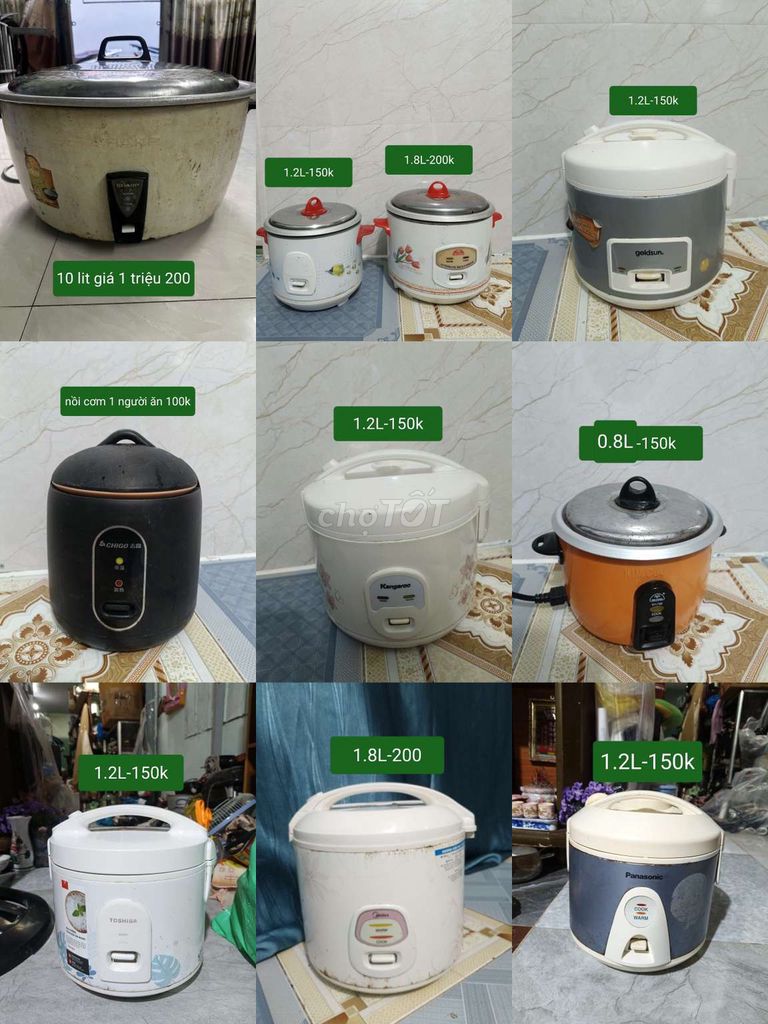 Nồi cơm điện Sharp 10 lít. Mua bán Bếp, lò, đồ điện nhà bếp tại Thành phố Vũng Tàu Bà Rịa - Vũng Tàu được đăng bởi thu hiền hình 1