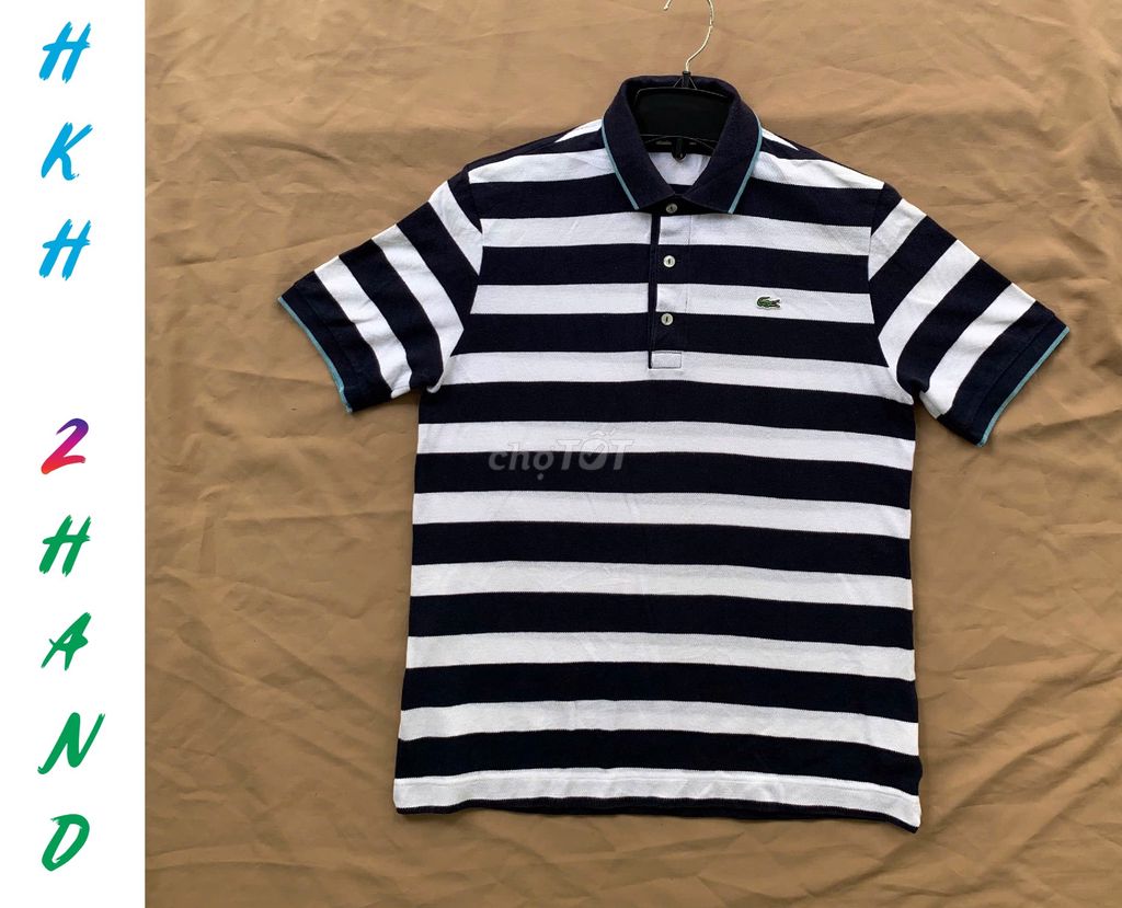 Thun LACOSTE JAPAN sọc trắng-xanh**56-63kg*BAOSHIP