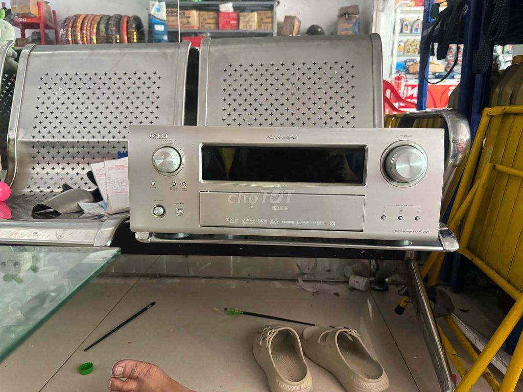 Amply Denon AVC-2809 Bạc. Mua bán Tivi, Âm thanh tại Huyện Hóc Môn Tp Hồ Chí Minh được đăng bởi Hoàng Long hình 1
