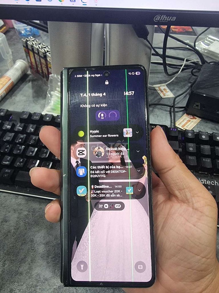 Samsung Z Fold 3 128GB Đen Đã dùng. Mua bán Điện thoại tại Quận Bình Tân Tp Hồ Chí Minh được đăng bởi Mua ban do 2nd hình 1