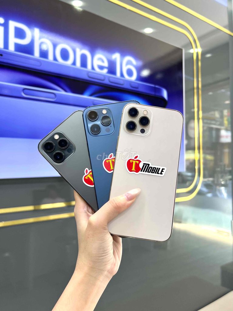 iPhone 12promax Xám, Xanh, Trắng. Mua bán Điện thoại tại Thành phố Qui Nhơn Bình Định được đăng bởi TMOBILE QUY NHƠN TRẢ GÓP BAO ĐẬU SINH VIÊN hình 1