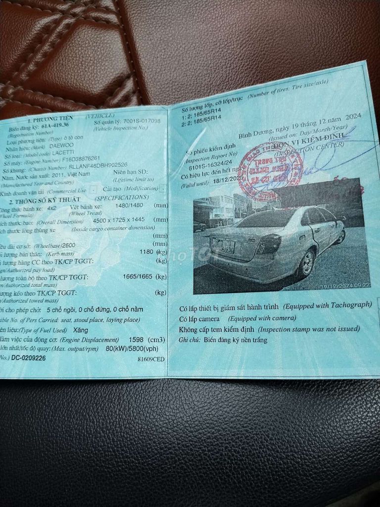 2011 EX 1.6 MT - 115000 km. Mua bán Ô tô tại Thành phố Thủ Dầu Một Bình Dương được đăng bởi Thuân Nguyên Thanh Thuân hình 2