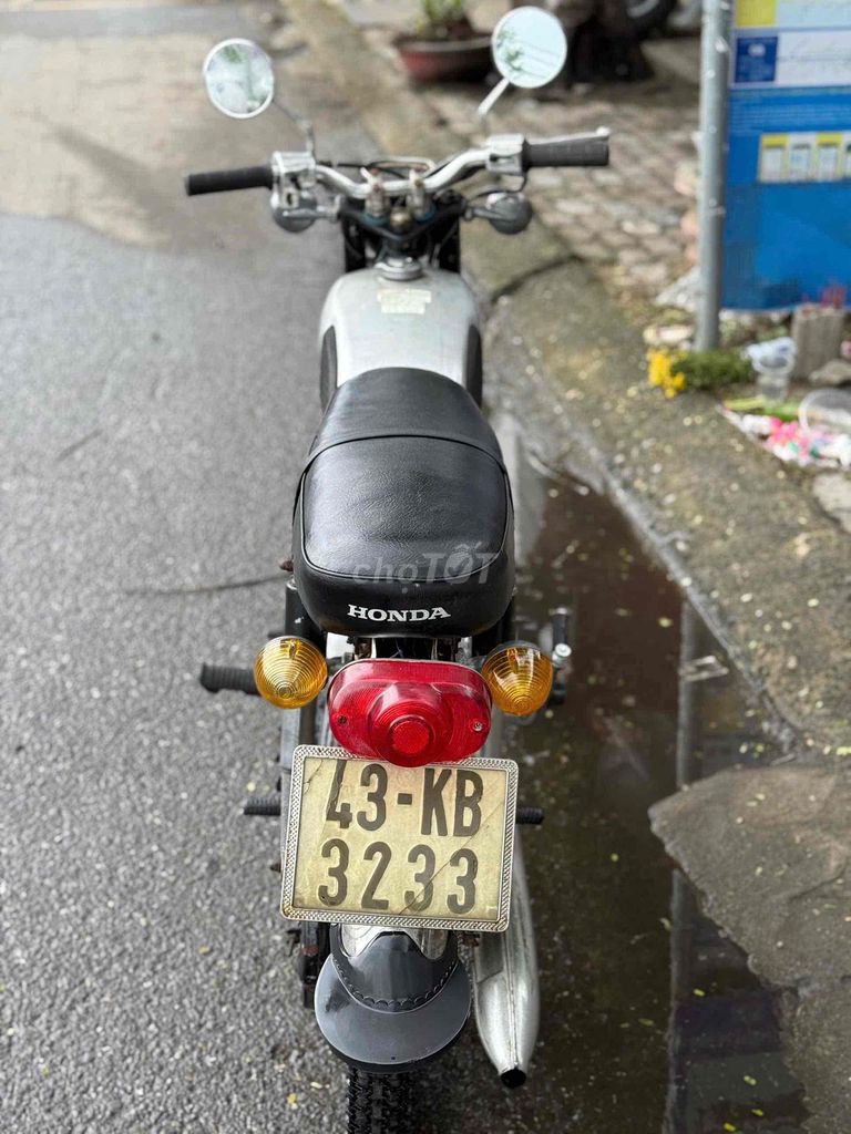 Honda 67 màu Bạc máy Êm. Mua bán Xe máy tại Quận Sơn Trà Đà Nẵng được đăng bởi khánh duy bán xe trả góp hình 5