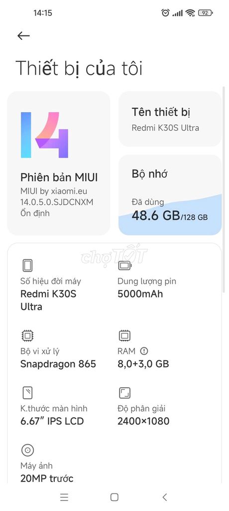 k30s uktra chip 865 mới keng máy chính chủ. Mua bán Điện thoại tại Quận Gò Vấp Tp Hồ Chí Minh được đăng bởi cẩm đào hình 6
