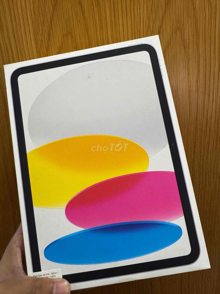 Apple iPad Gen 10 Wifi 64GB Silver New. Mua bán Máy tính bảng tại Quận Ninh Kiều Cần Thơ được đăng bởi Minh Phát hình 1