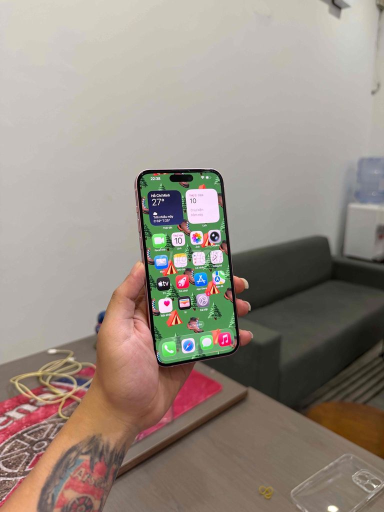 iPhone 15 Plus QTE 128GB Hồng Zin Áp Like New 99%. Mua bán Điện thoại tại Quận Cầu Giấy Hà Nội được đăng bởi Trung Kiên Trả Góp Bao Nợ Xấu hình 1