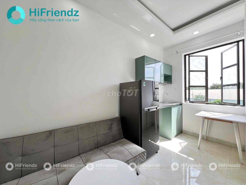 CITYLAND PARK HILLS 1 PHÒNG NGỦ 1 KHÁCH MÁY GIẶT RIÊNG GẦN LOTTE